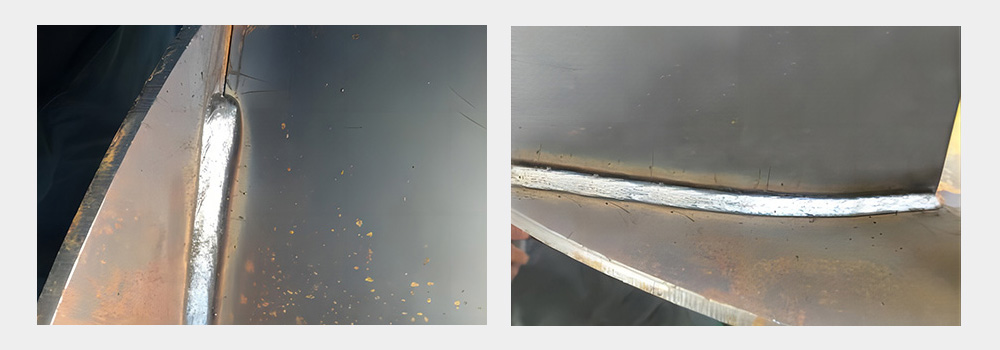 Welding Machine For Centrifugal Blower Impeller machine welding effect diagram