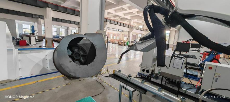 AI Robot Welding Solutions For Centrifugal Fans