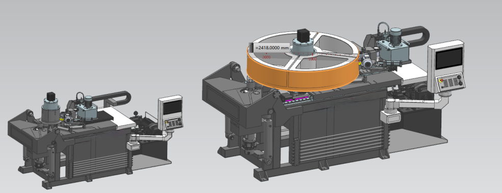 CNC Metal Flanging Solutions For Axial Fans