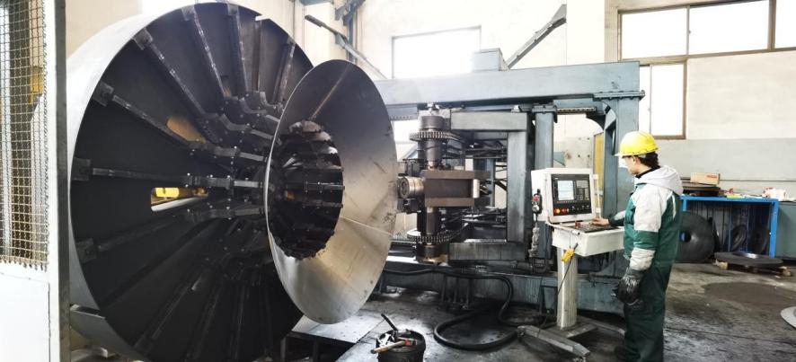 CNC Metal Flanging Solutions For Axial Fans