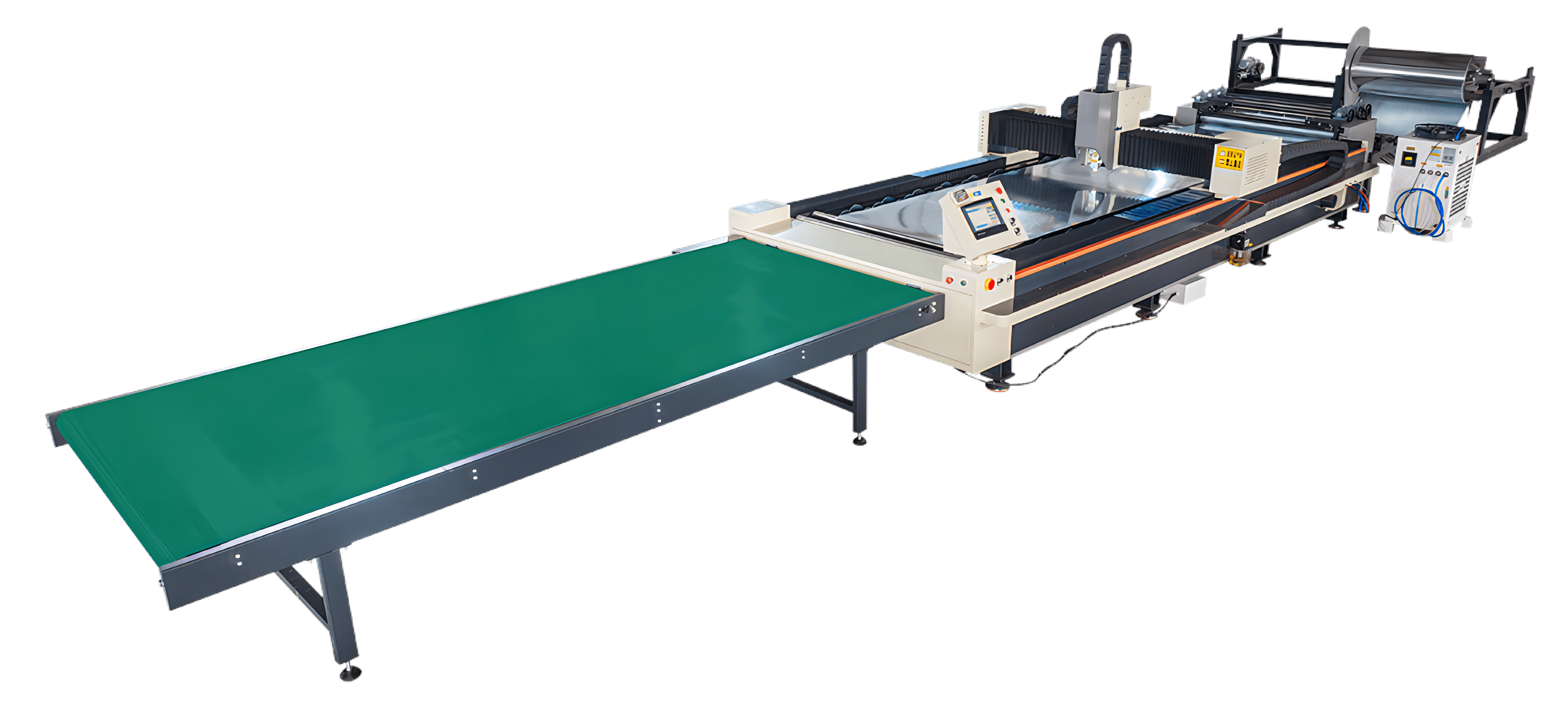 Rolling Disc Platform Laser Cutting Production Line