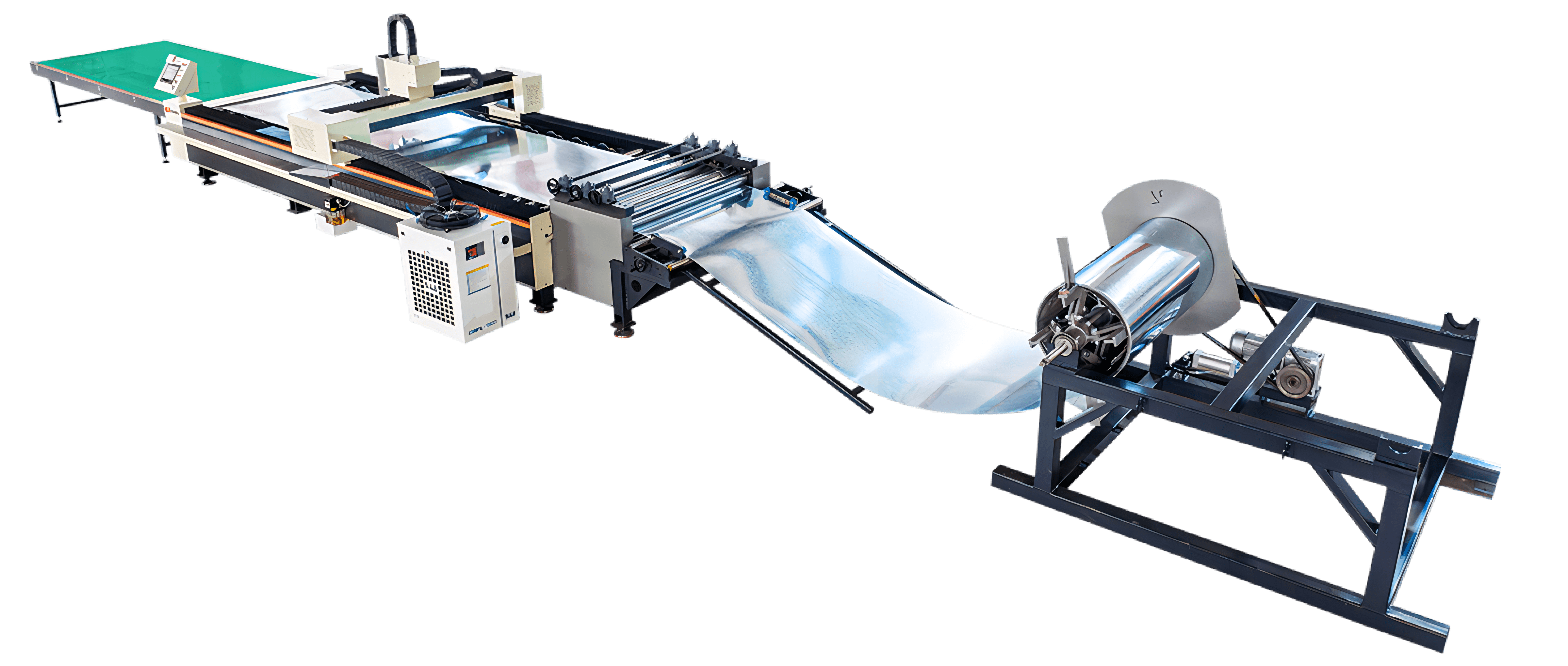 Rolling Disc Platform Laser Cutting Production Line