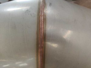 Stainless Steel Elbow Air Duct Welding Effect 