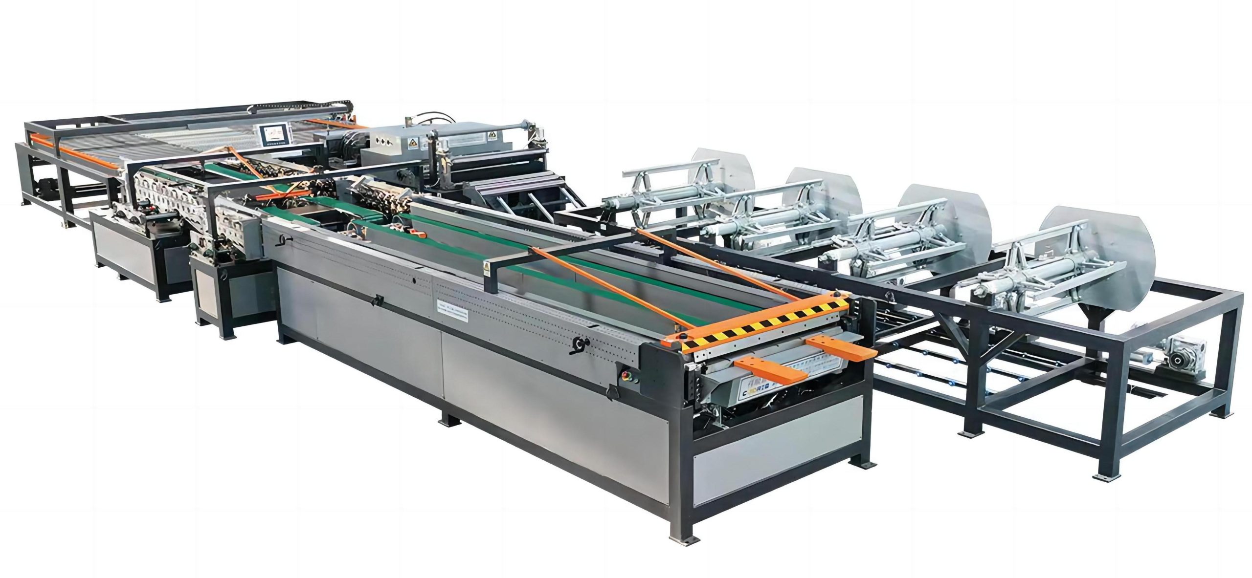 U shape auto air duct forming line